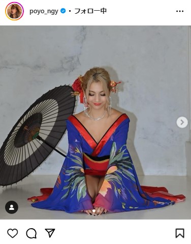 ゆきぽよのインスタグラムから