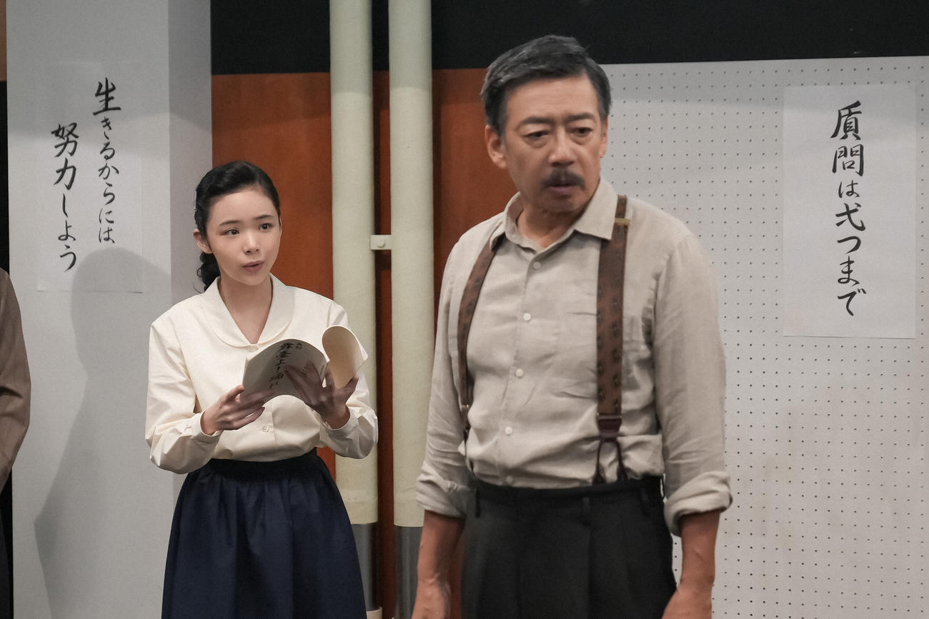 NHK連続テレビ小説「ブギウギ」の1場面（C）NHK
