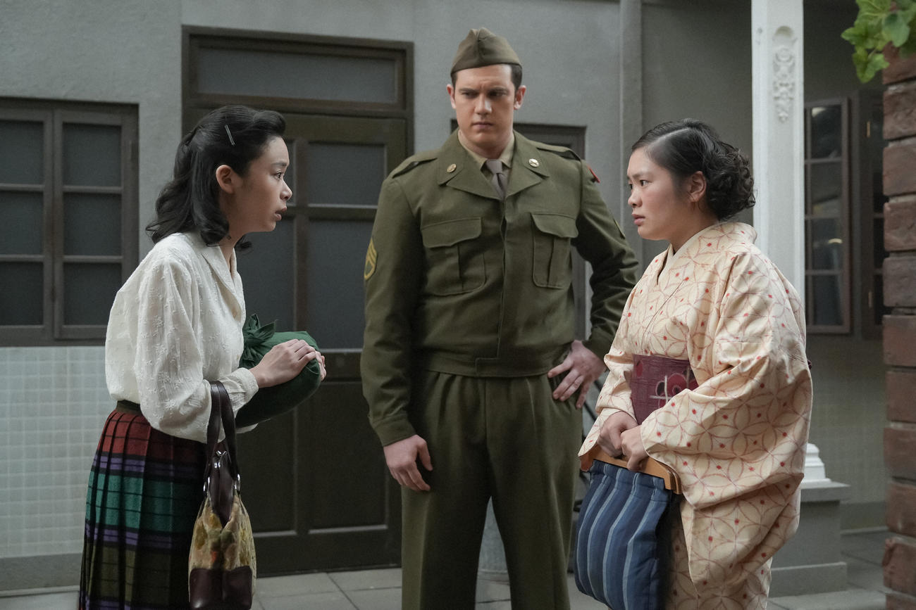 NHK連続テレビ小説「ブギウギ」の1場面（C）NHK