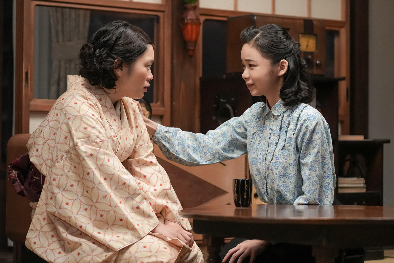 NHK連続テレビ小説「ブギウギ」の1場面（C）NHK