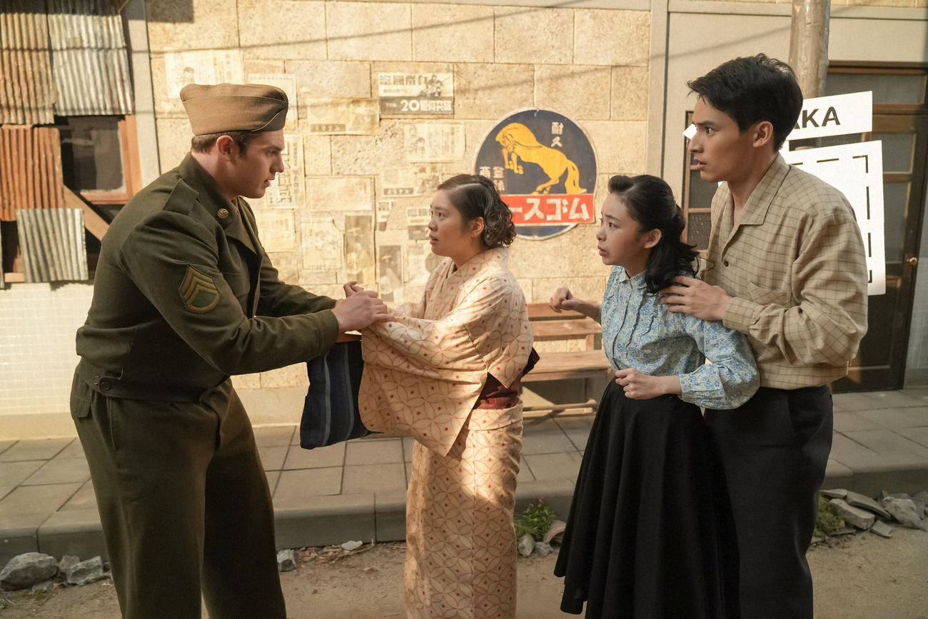 NHK連続テレビ小説「ブギウギ」の1場面（C）NHK