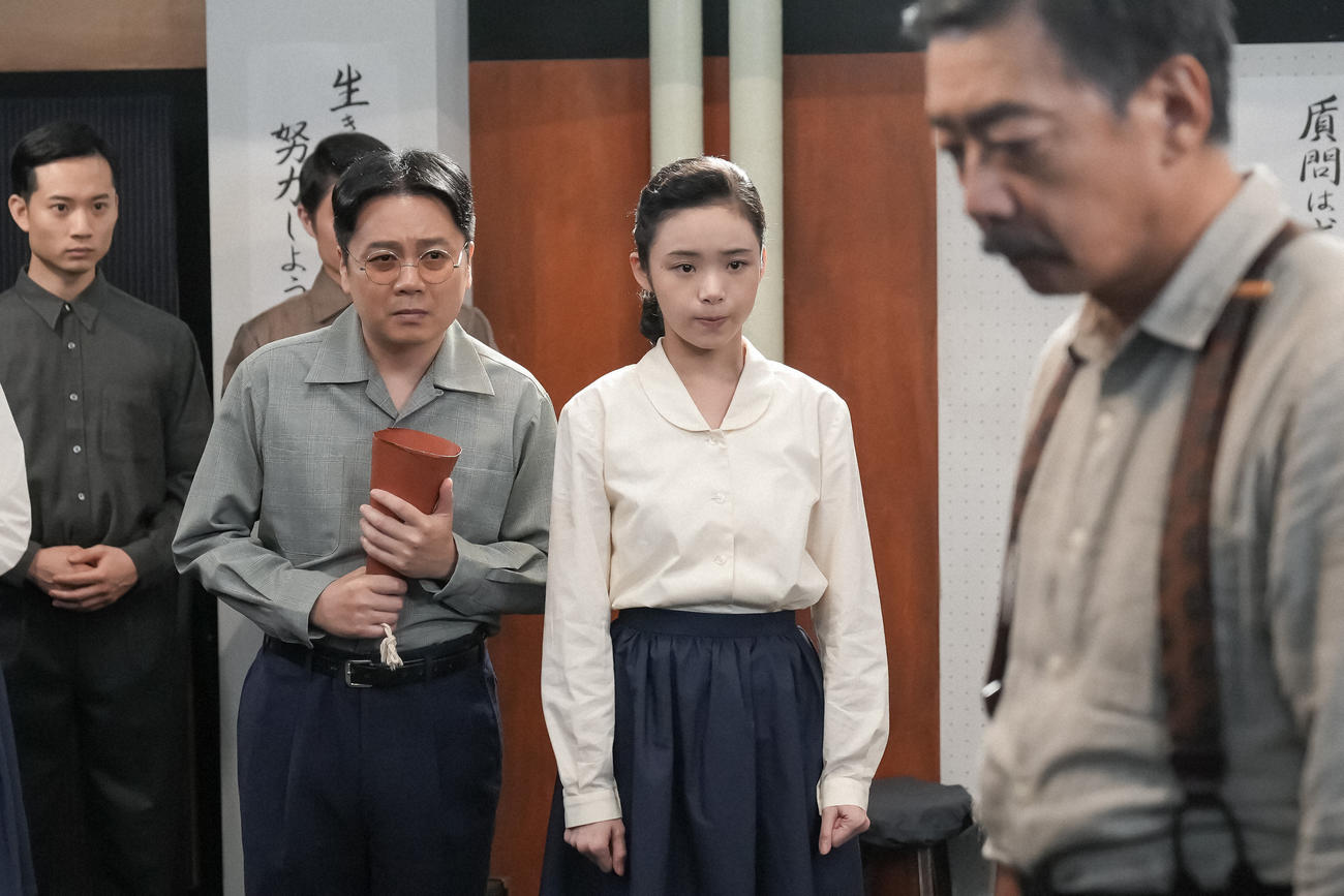 NHK連続テレビ小説「ブギウギ」の1場面（C）NHK