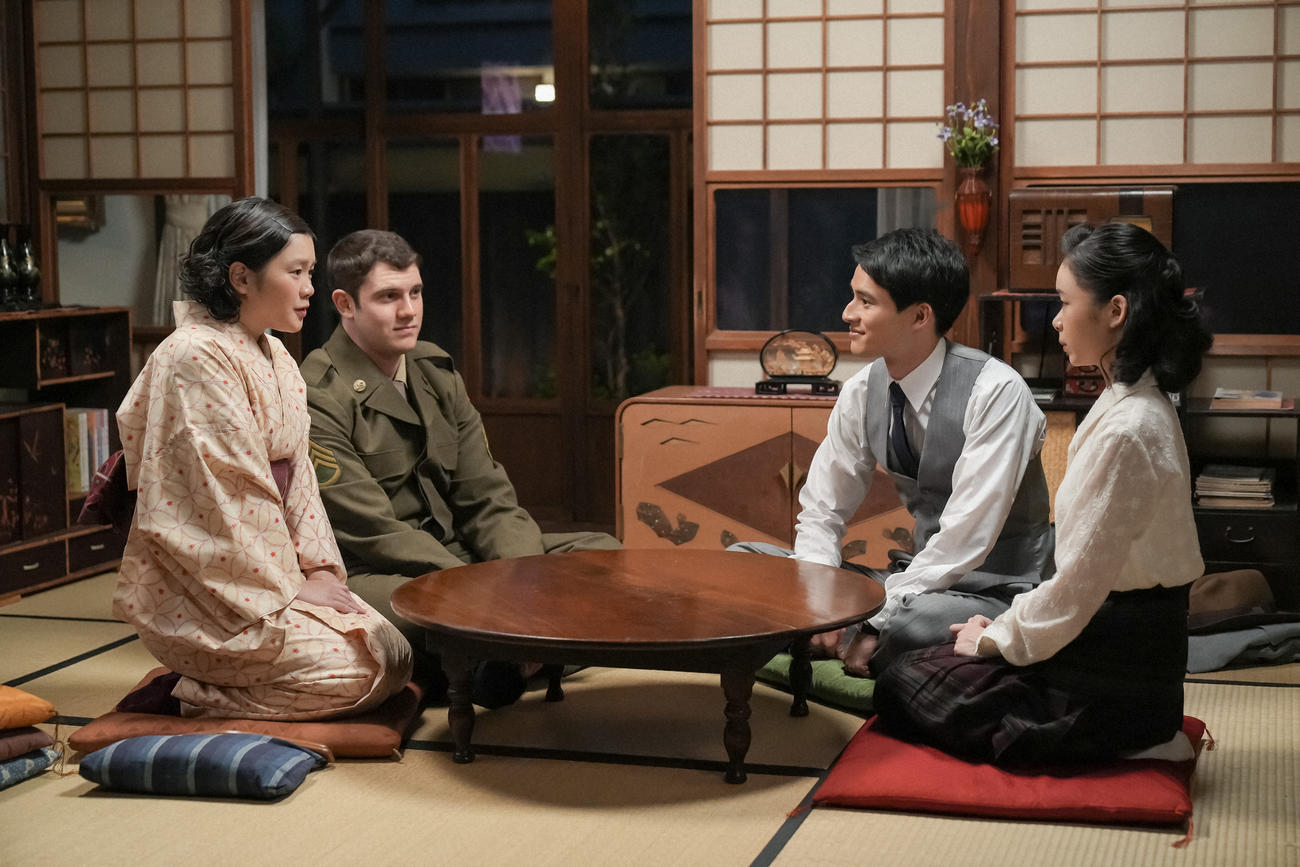 NHK連続テレビ小説「ブギウギ」の1場面（C）NHK