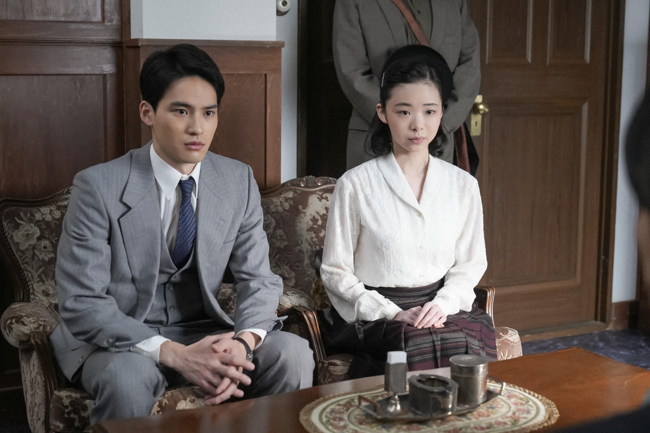 NHK連続テレビ小説「ブギウギ」の1場面（C）NHK
