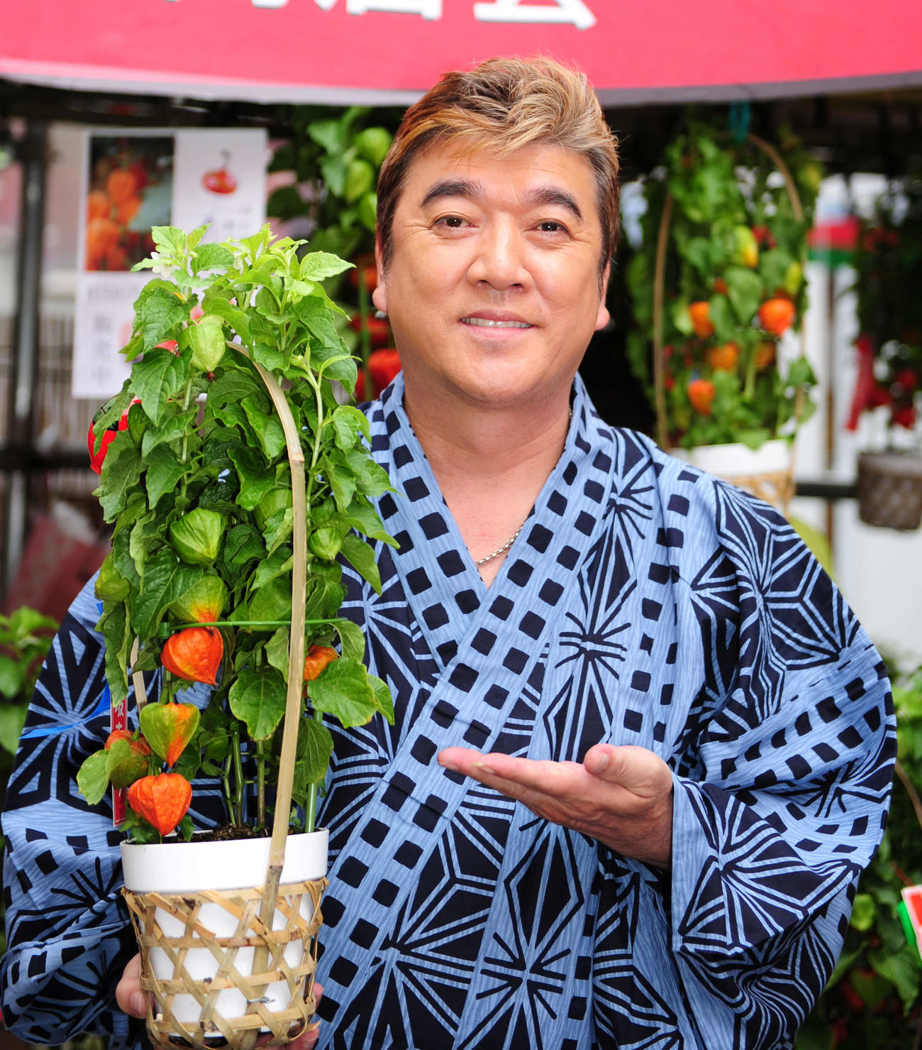 ミニライブを行った小金沢昇司（2017年7月撮影）