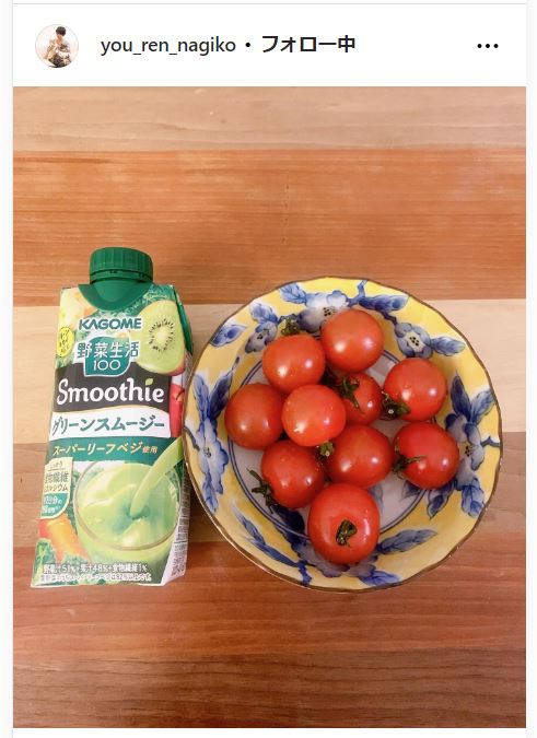 遠野なぎこのインスタグラムから