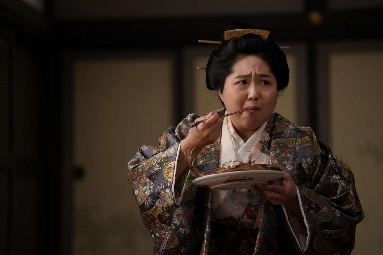 フジテレビ系「大奥」に出演する小林きな子(C)フジテレビ