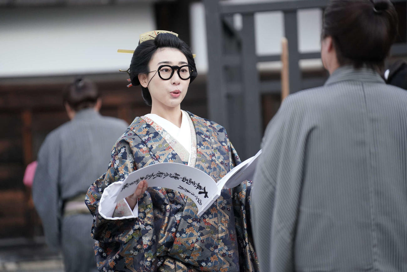 フジテレビ系「大奥」に出演するハシヤスメ・アツコ(C)フジテレビ