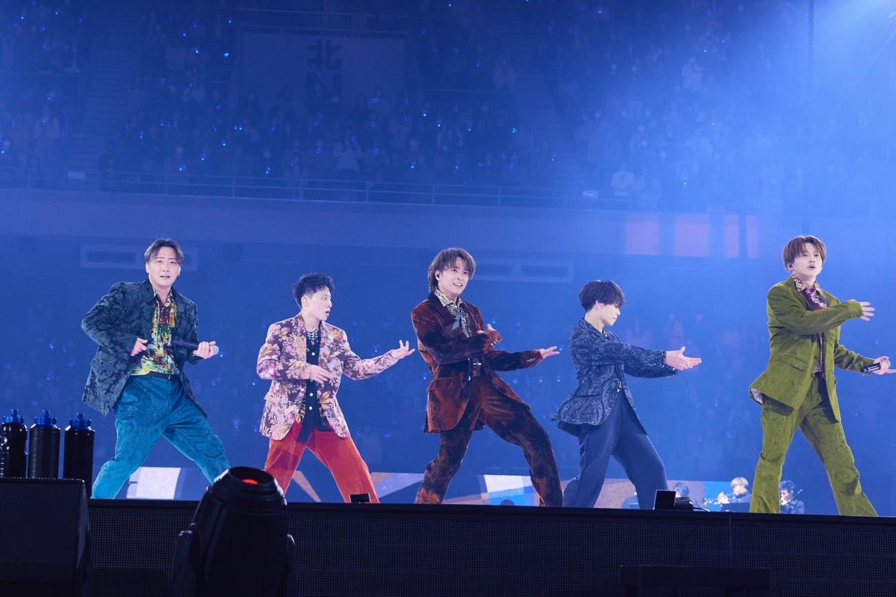メジャーデビュー10周年ライブを開催したDa－iCE。左から大野雄大、工藤大輝、和田颯、岩岡徹、花村想太