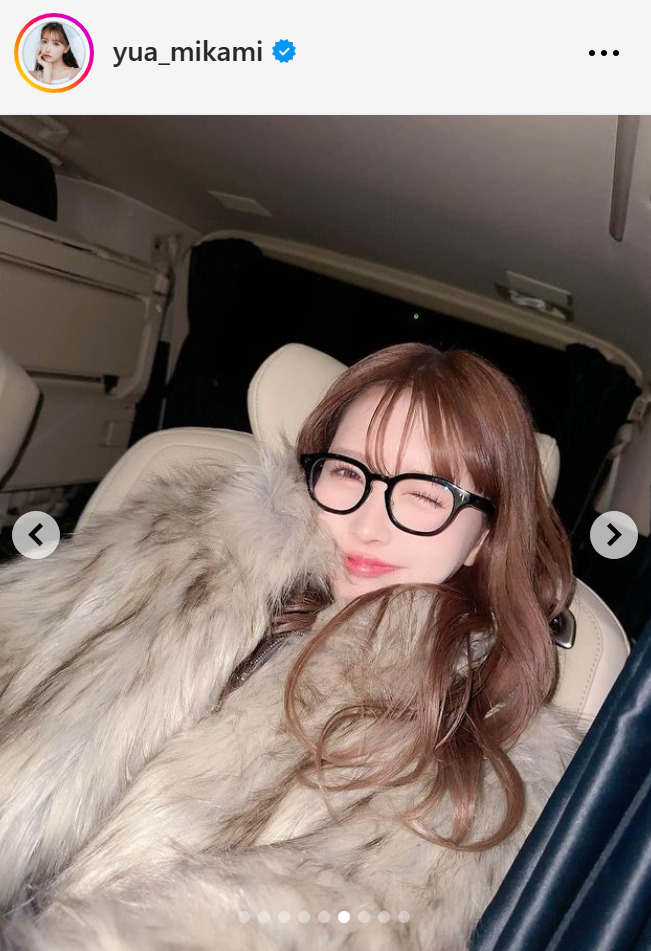 三上悠亜のインスタグラムから