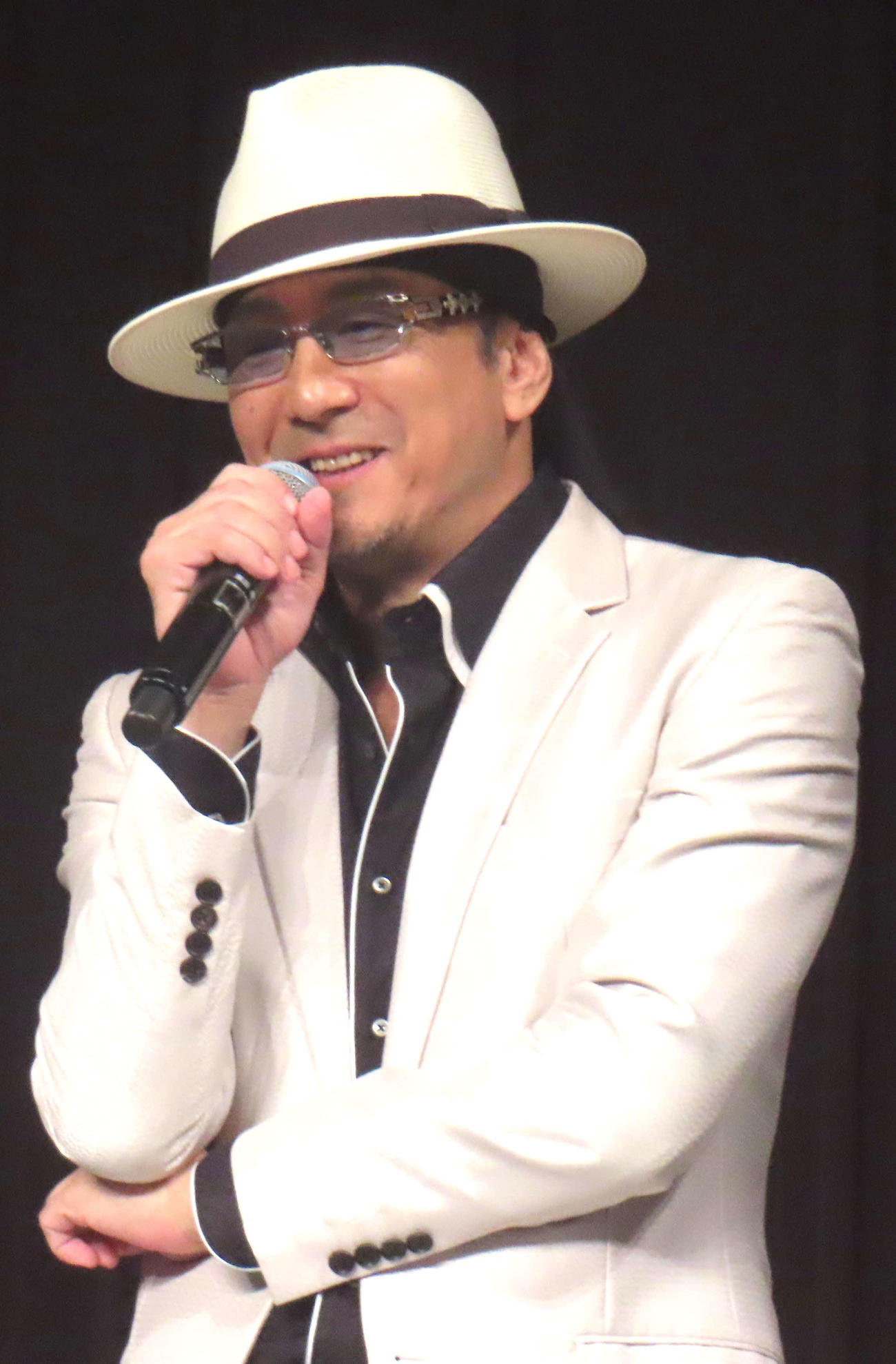 「龍が如く8」完成披露会に登壇した黒田崇矢
