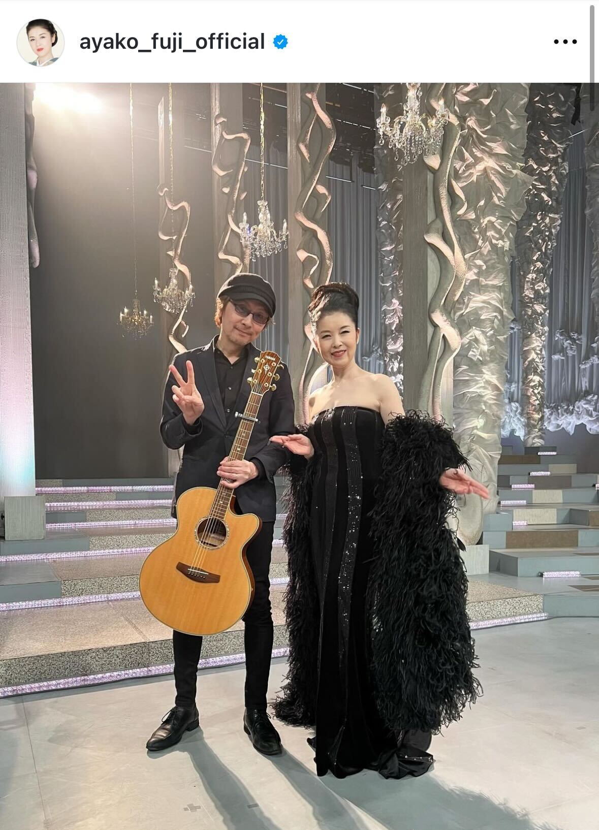 藤あや子のインスタグラムから