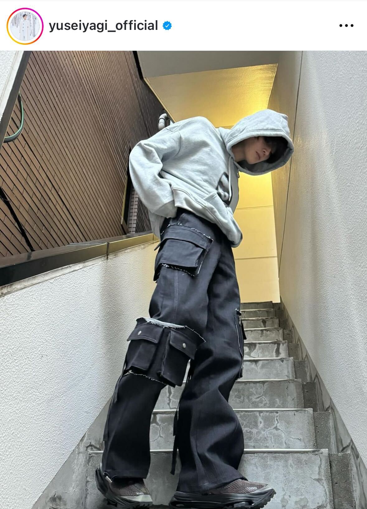 八木勇征のインスタグラムから