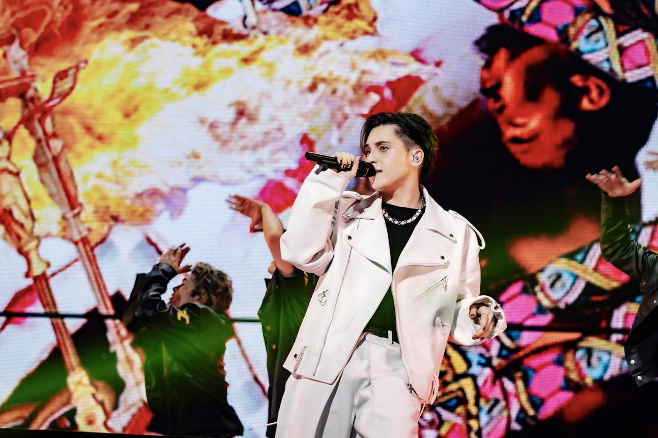 初の日本武道館公演「ONEMAN LIVE－I AM THE HERO－at BUDOKAN」を行ったNovel Core