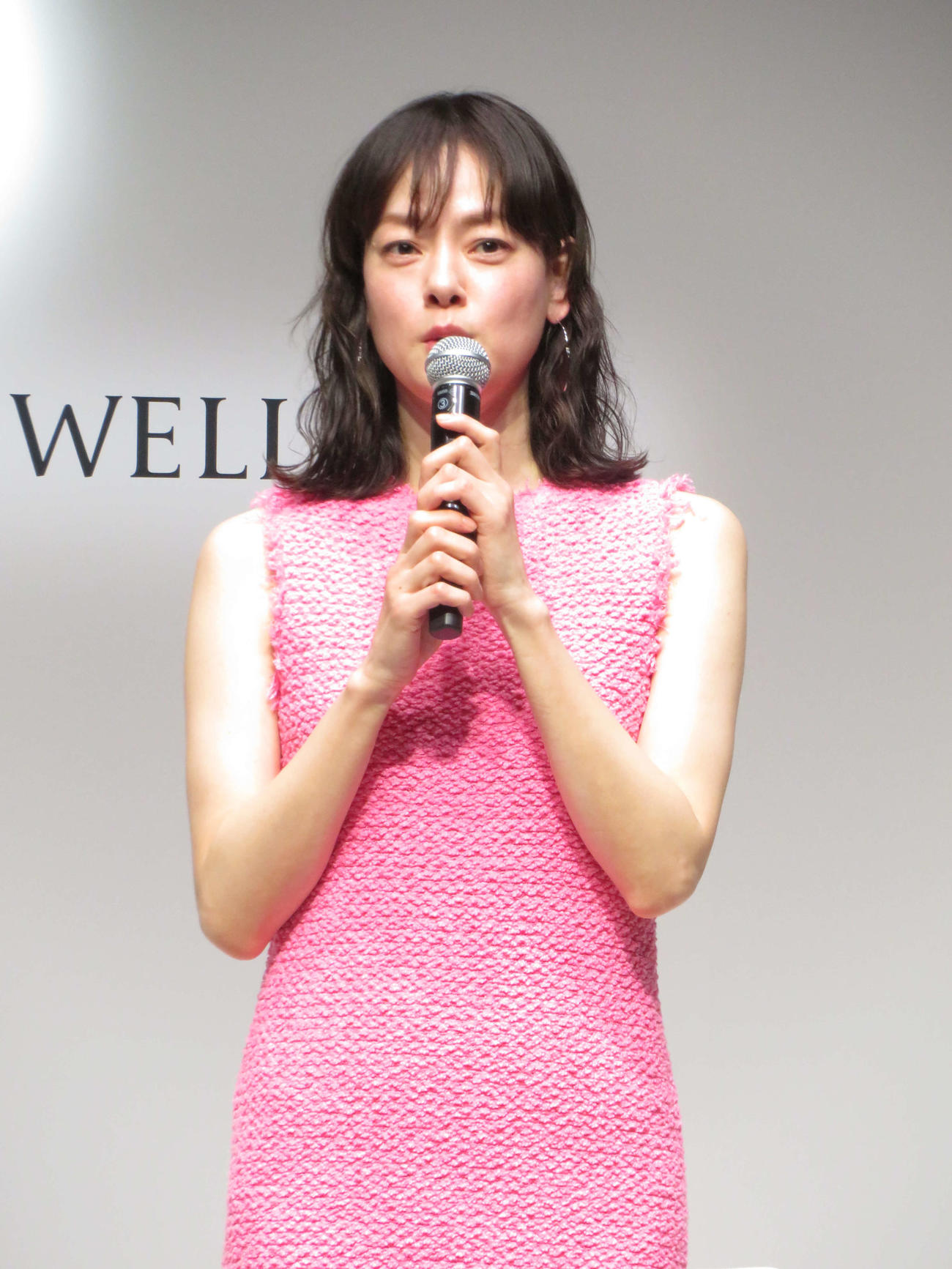 「SHISEIDO BEAUTY WELLNESS」新ブランド・商品発表会に出席した市川実日子
