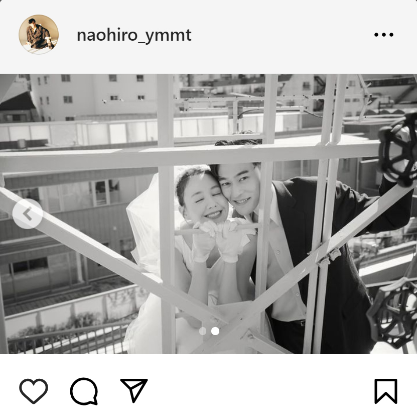 山本直寛のインスタグラムから