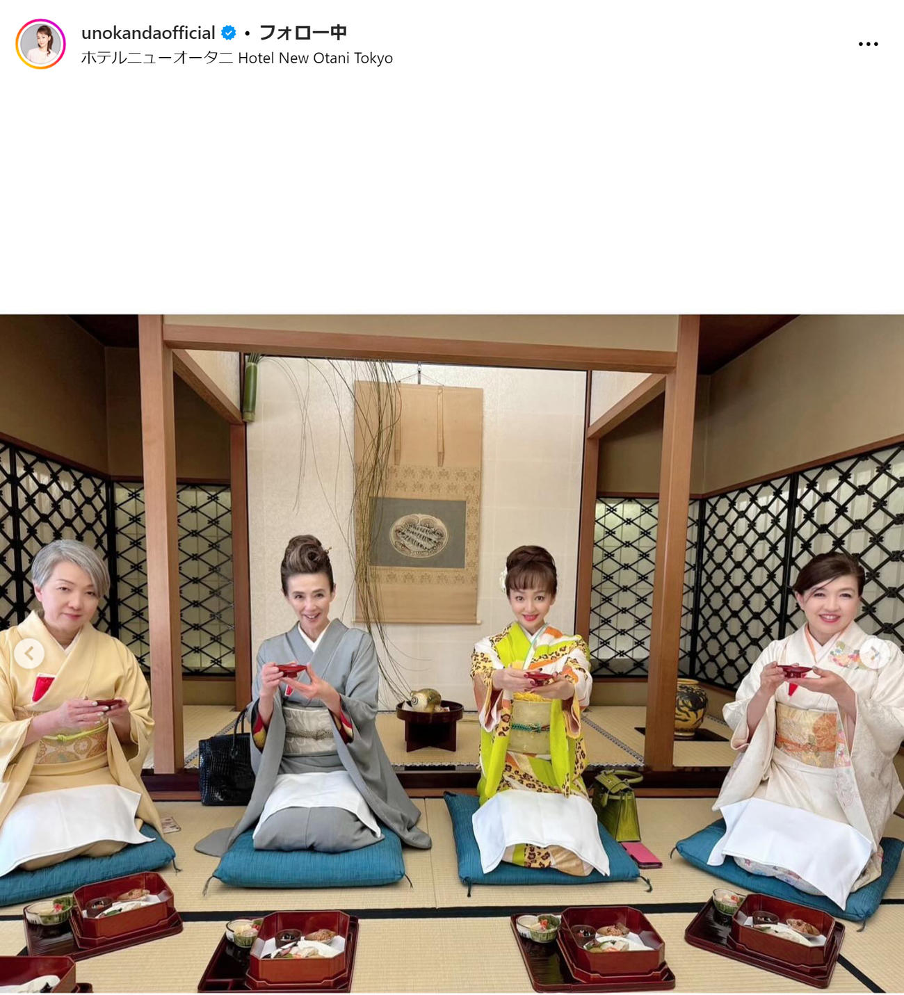 神田うののインスタグラムから