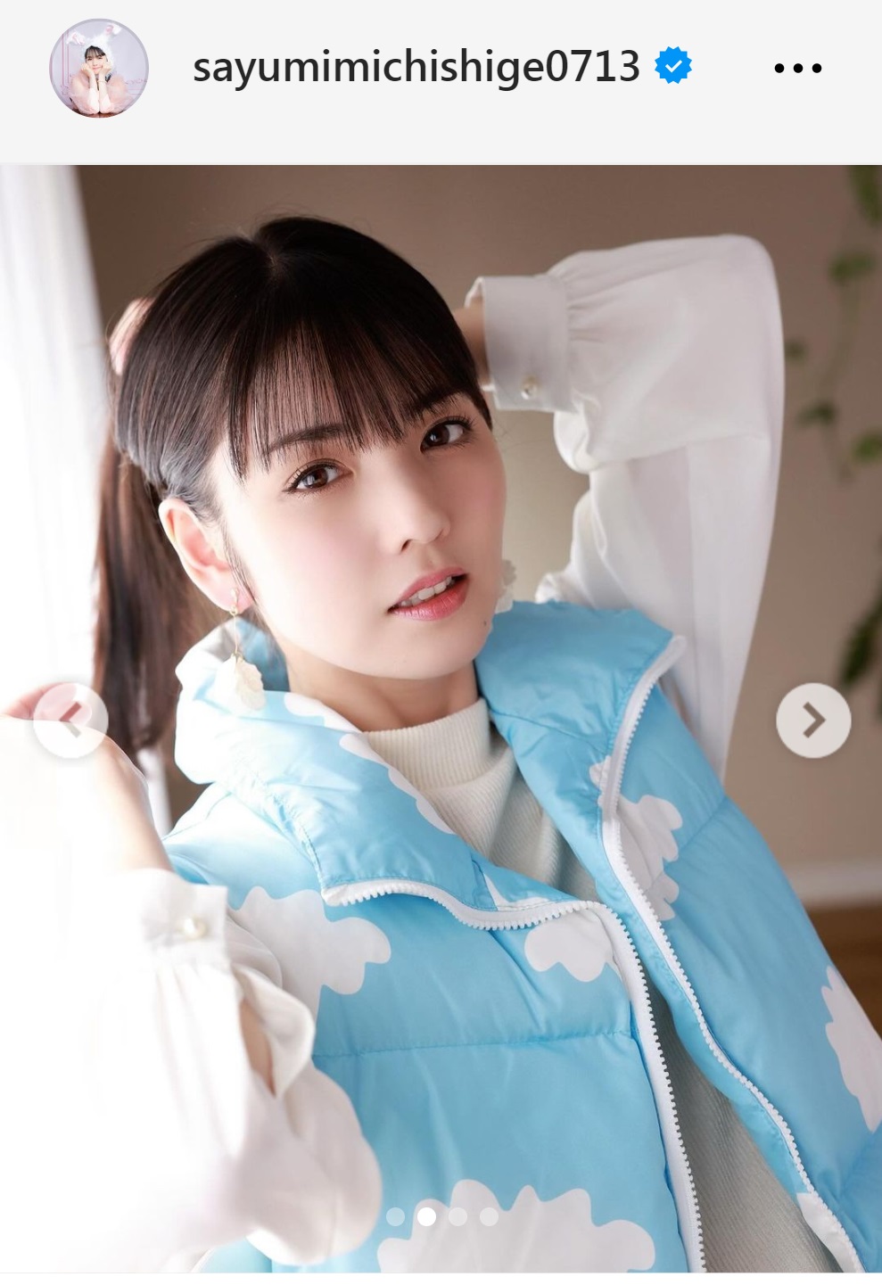 道重さゆみのインスタグラムから