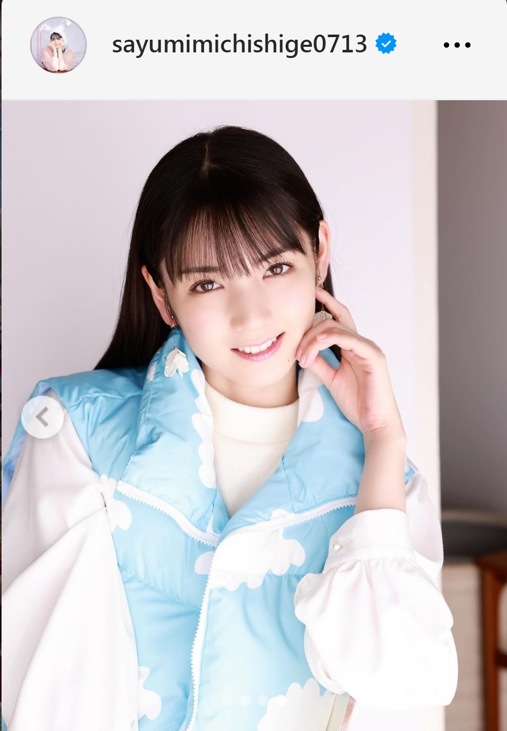 道重さゆみのインスタグラムから