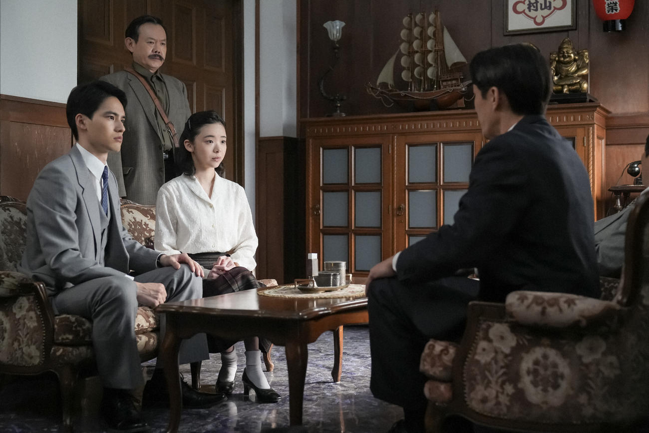 NHK連続テレビ小説「ブギウギ」の1場面（C）NHK