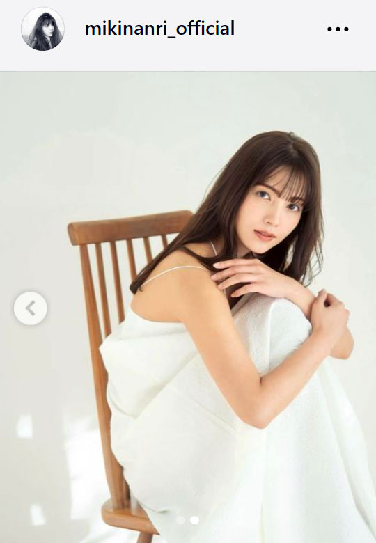 南里美希のインスタグラムから