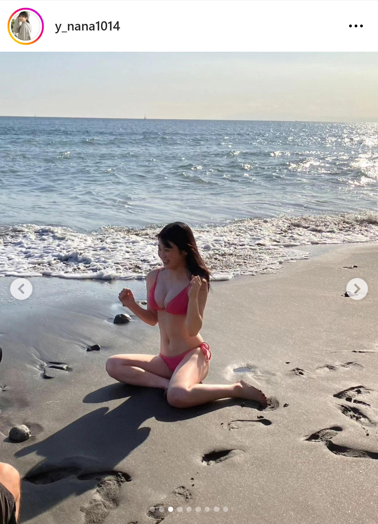 矢野ななかのインスタグラムから