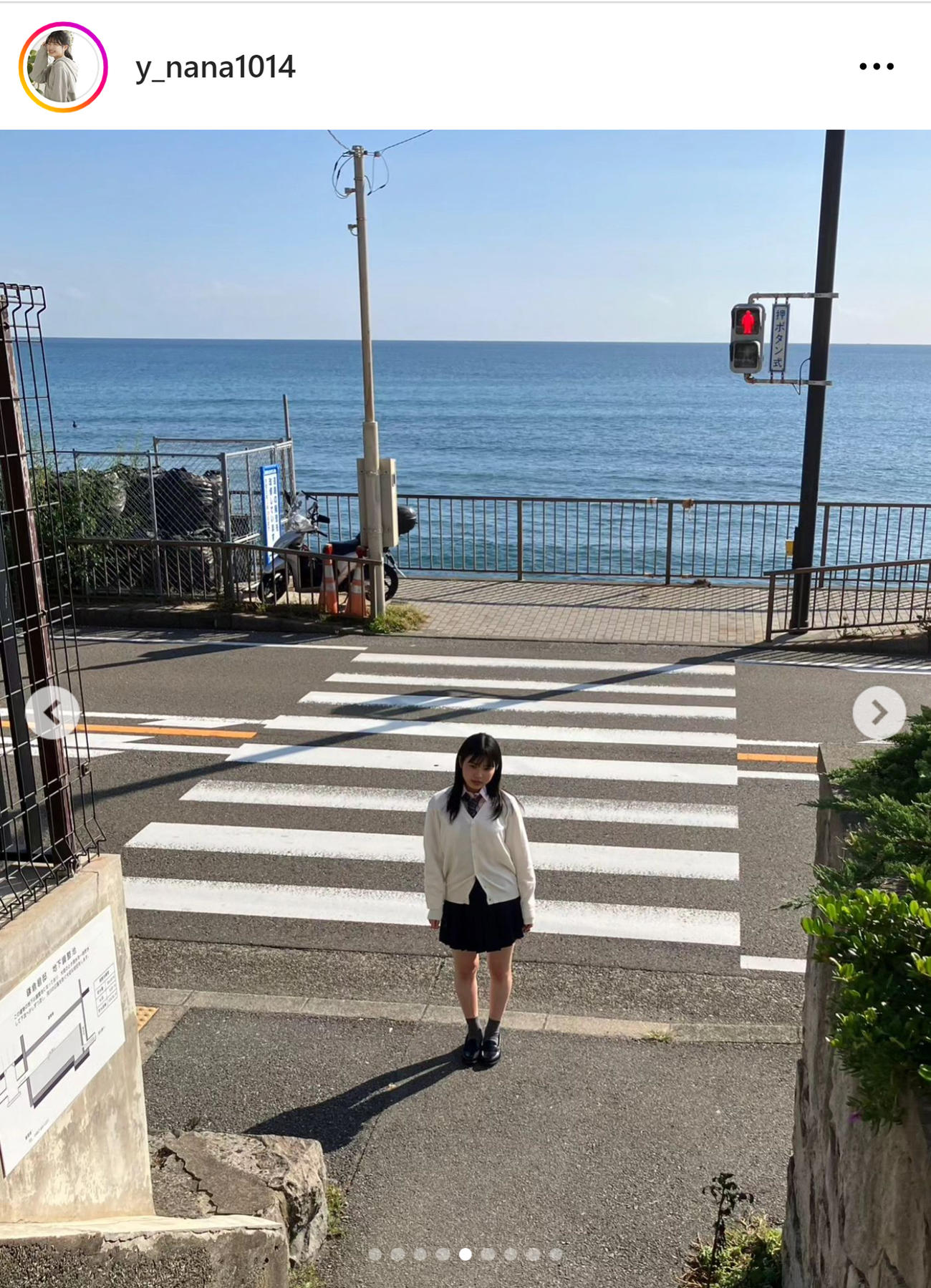 矢野ななかのインスタグラムから