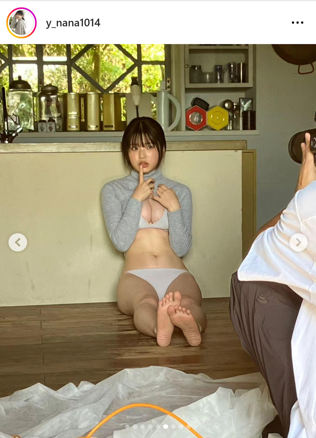 矢野ななかのインスタグラムから