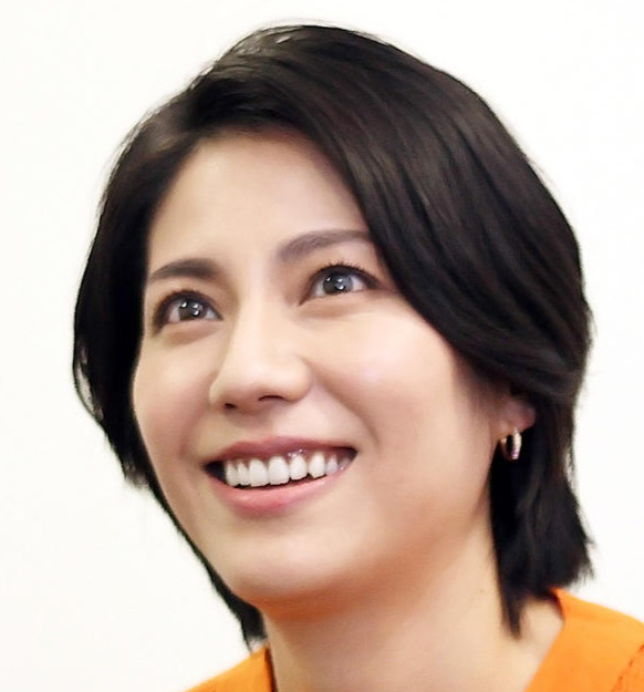 松下奈緒（撮影・上山淳一）