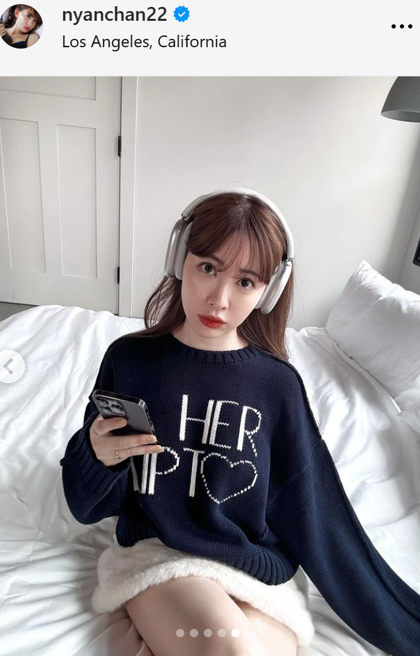 小嶋陽菜のインスタグラムから