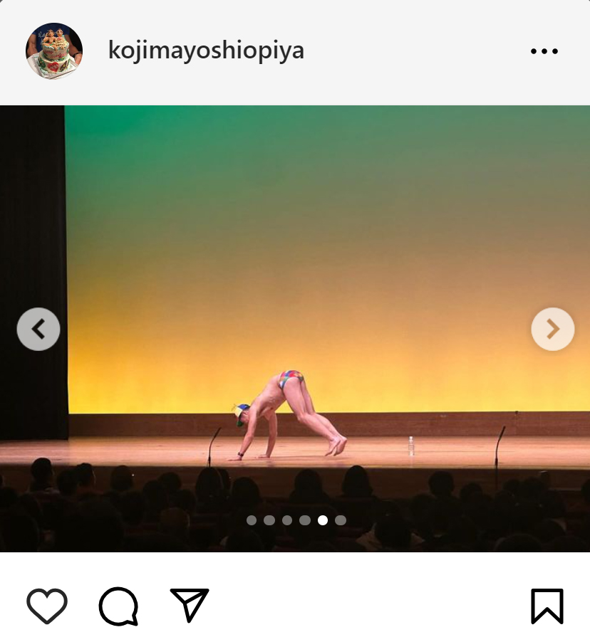 小島よしおのインスタグラムから