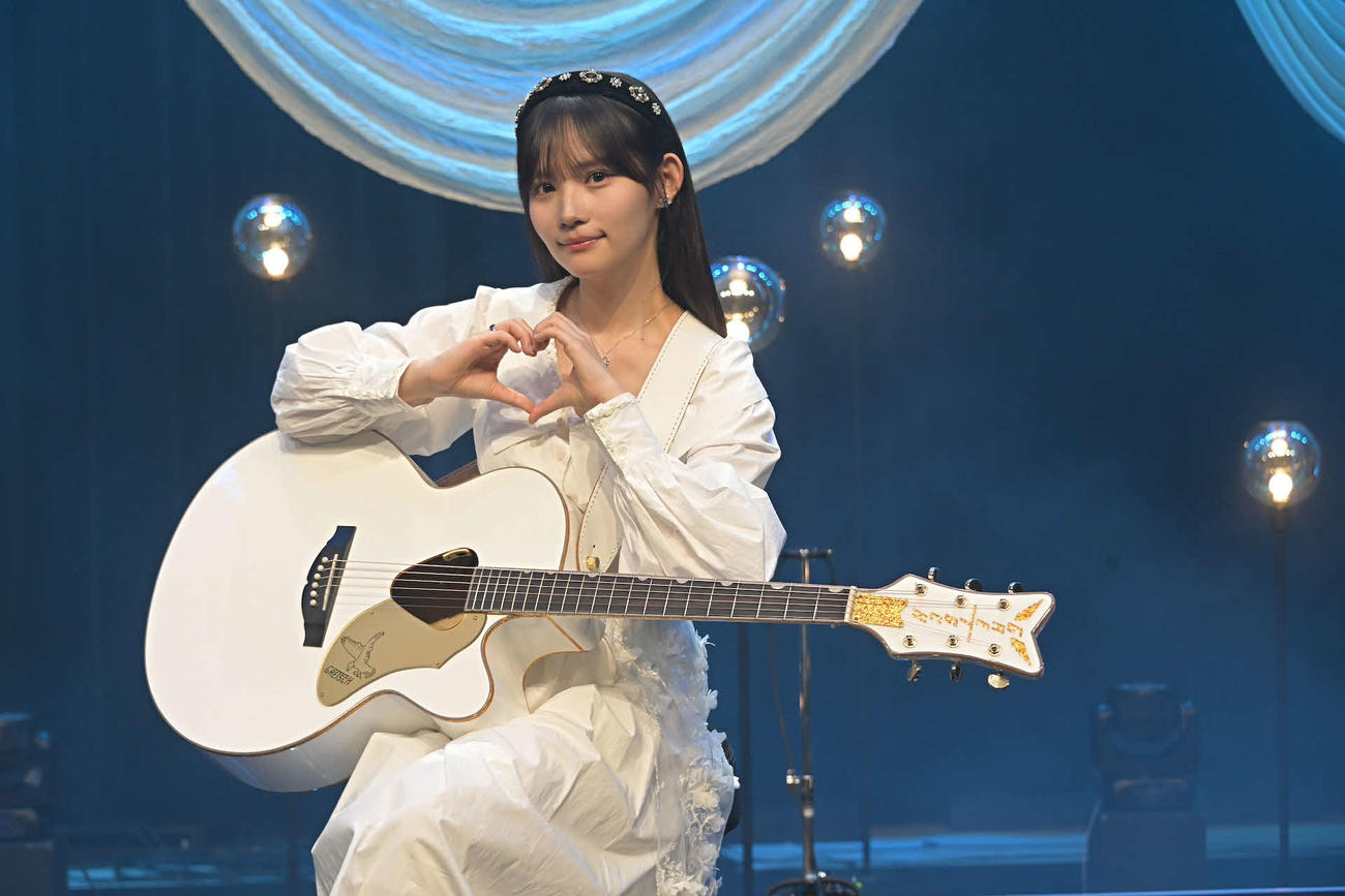 メジャーデビュー記念ライブを行った矢作萌夏