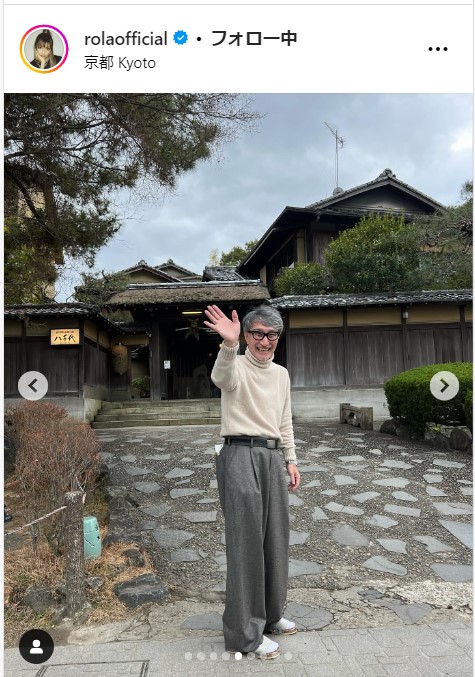 ローラの公式インスタグラムから