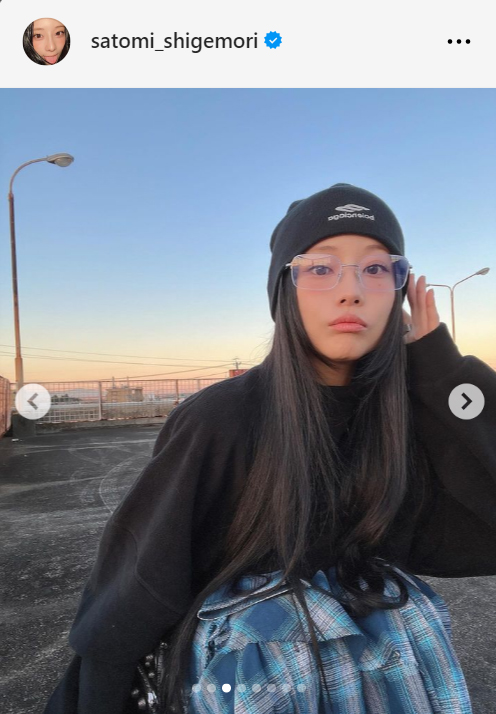 重盛さと美のインスタグラムから