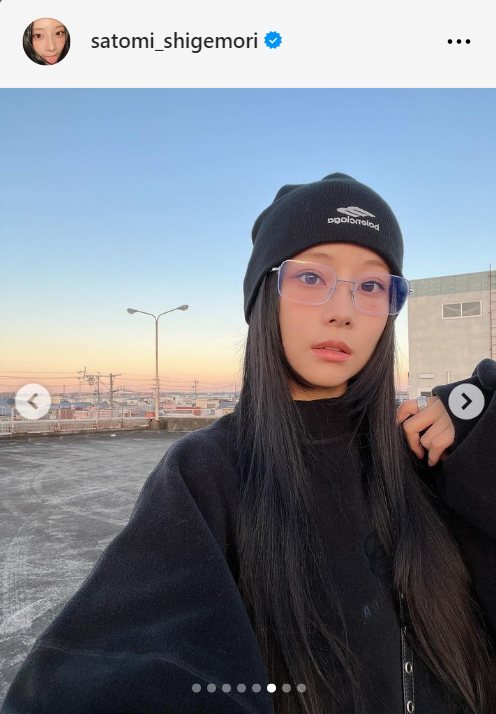 重盛さと美のインスタグラムから