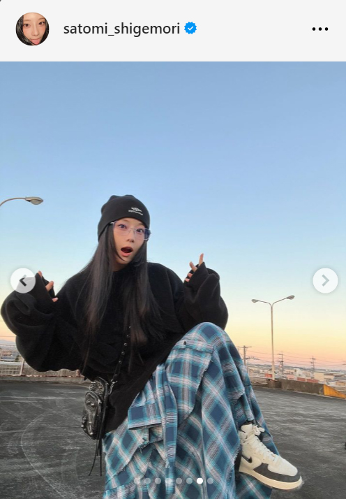 重盛さと美のインスタグラムから
