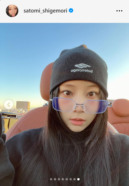 重盛さと美のインスタグラムから
