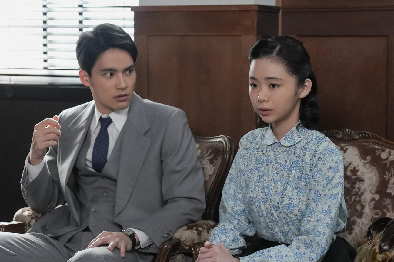 NHK連続テレビ小説「ブギウギ」の1場面（C）NHK