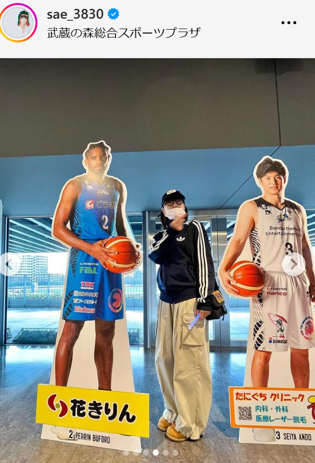 宮澤佐江のインスタグラムから