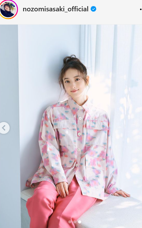 佐々木希のインスタグラムから