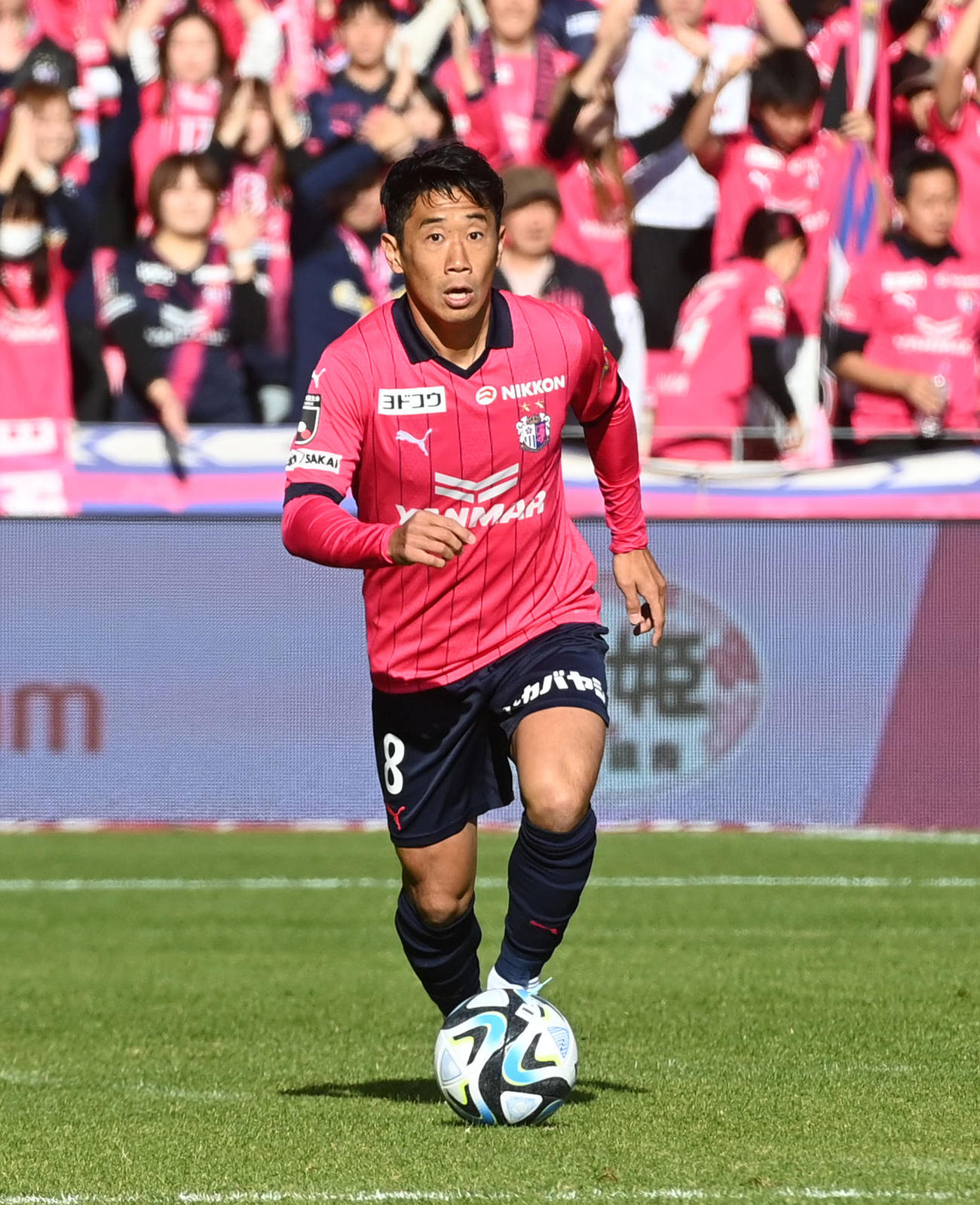 C大阪香川真司（2023年11月25日撮影）