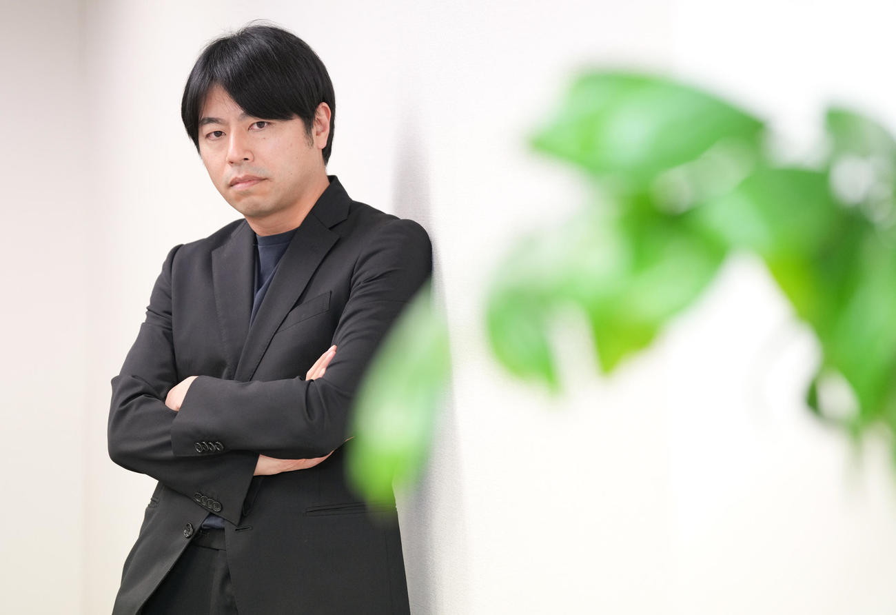 ブルーリボン賞監督賞を受賞した石井裕也監督（撮影・鈴木みどり）