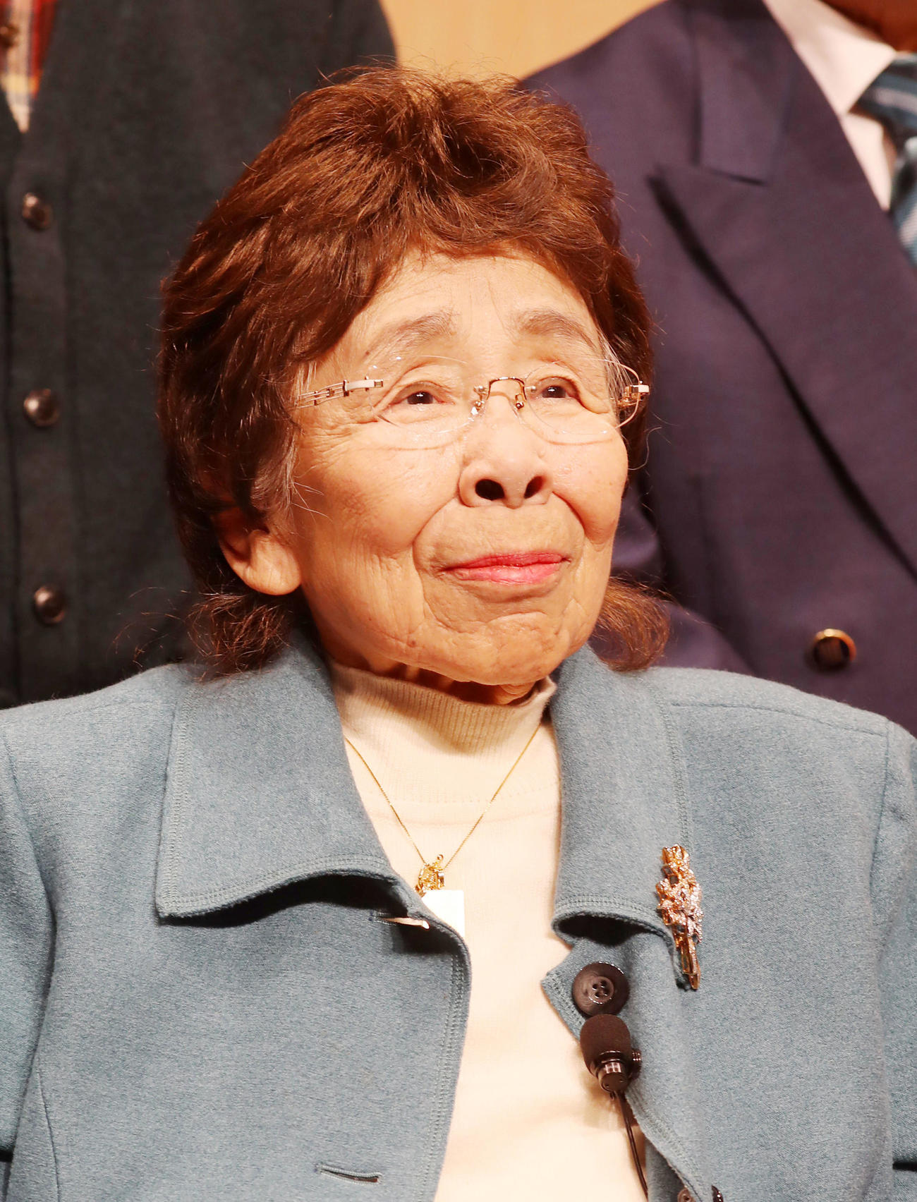 正司歌江さん（2018年1月撮影）