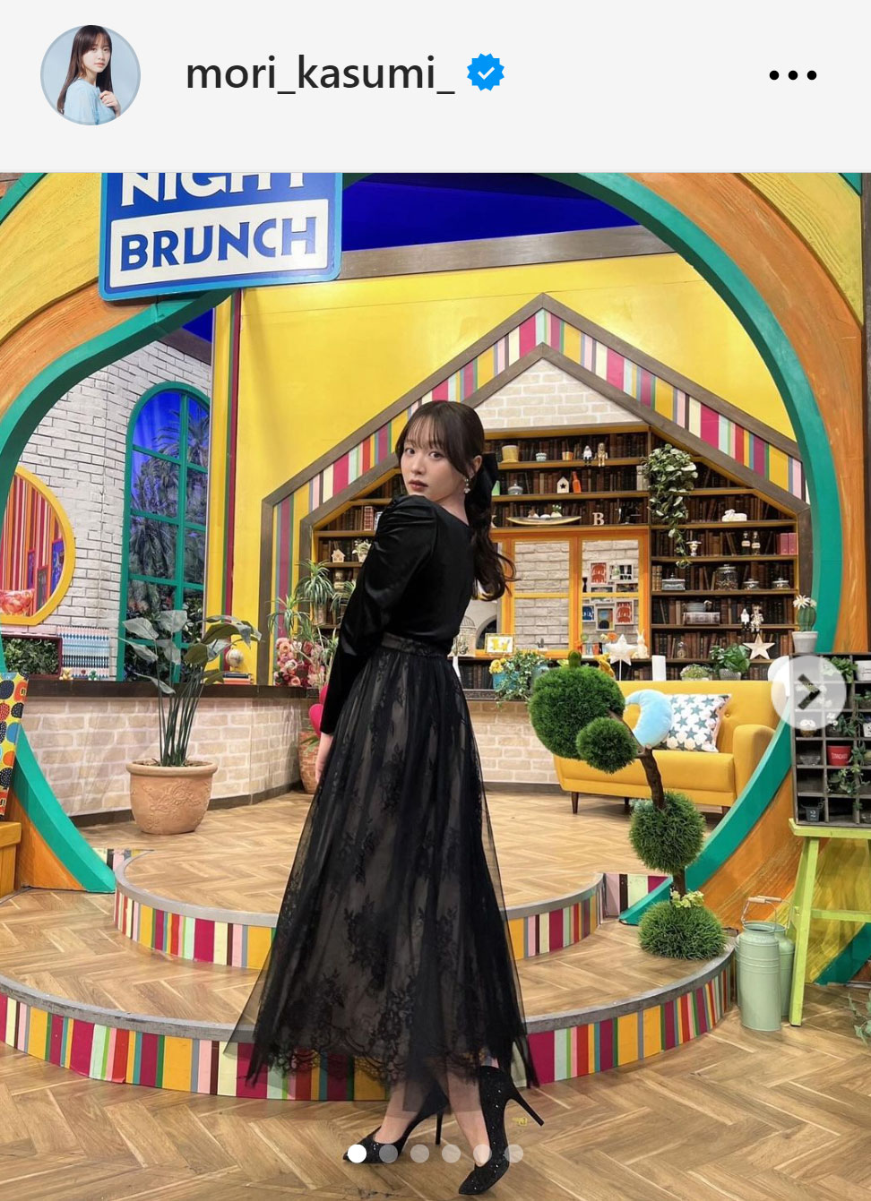 森香澄のインスタグラムから