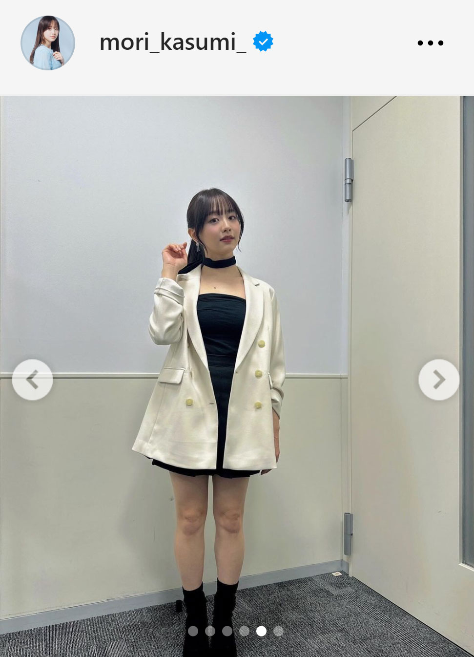 森香澄のインスタグラムから