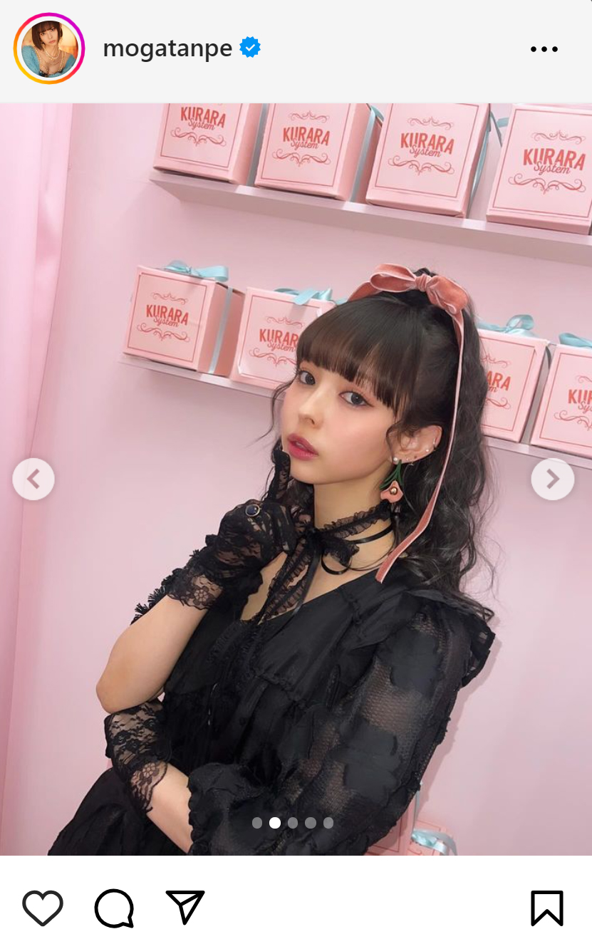 最上もがのインスタグラムから