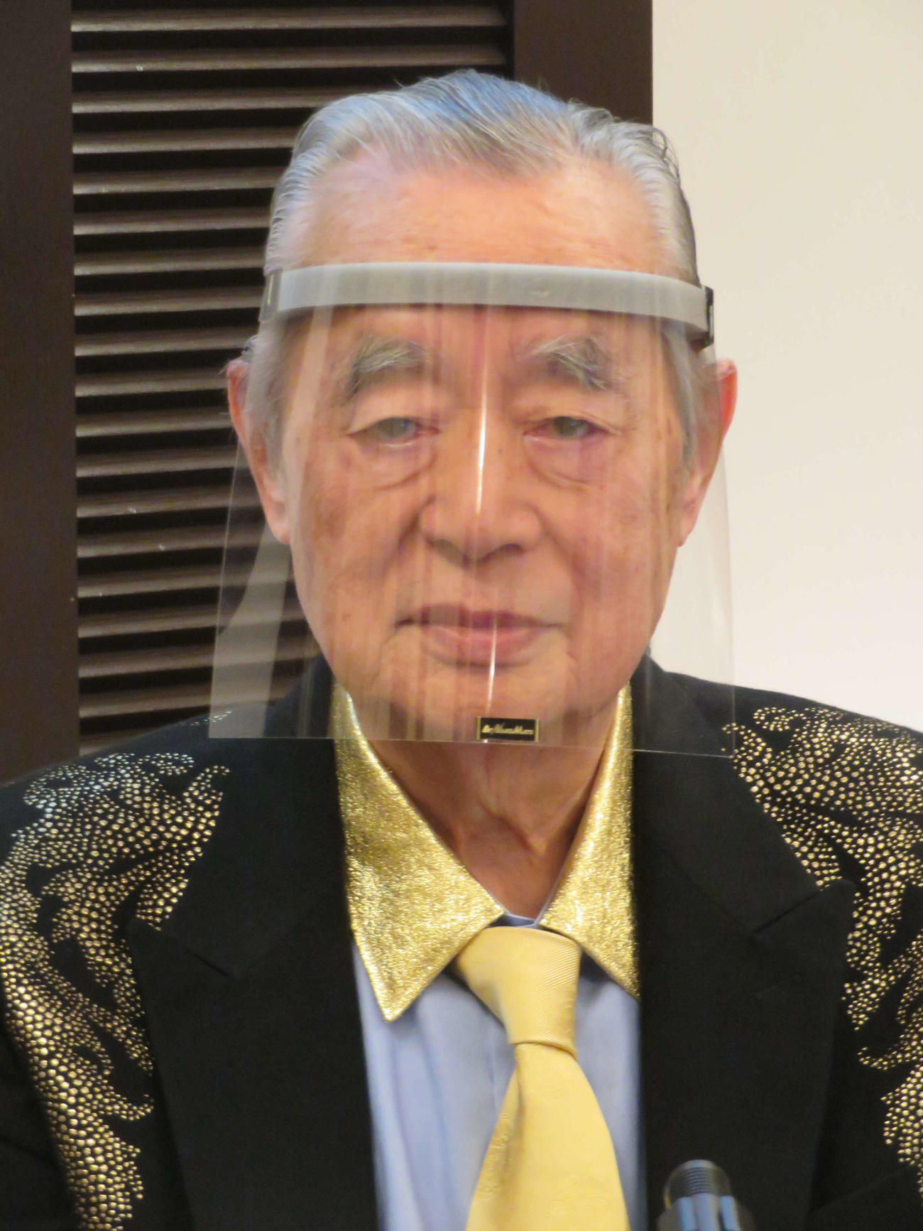 ドクター中松氏（2020年2月14日撮影）