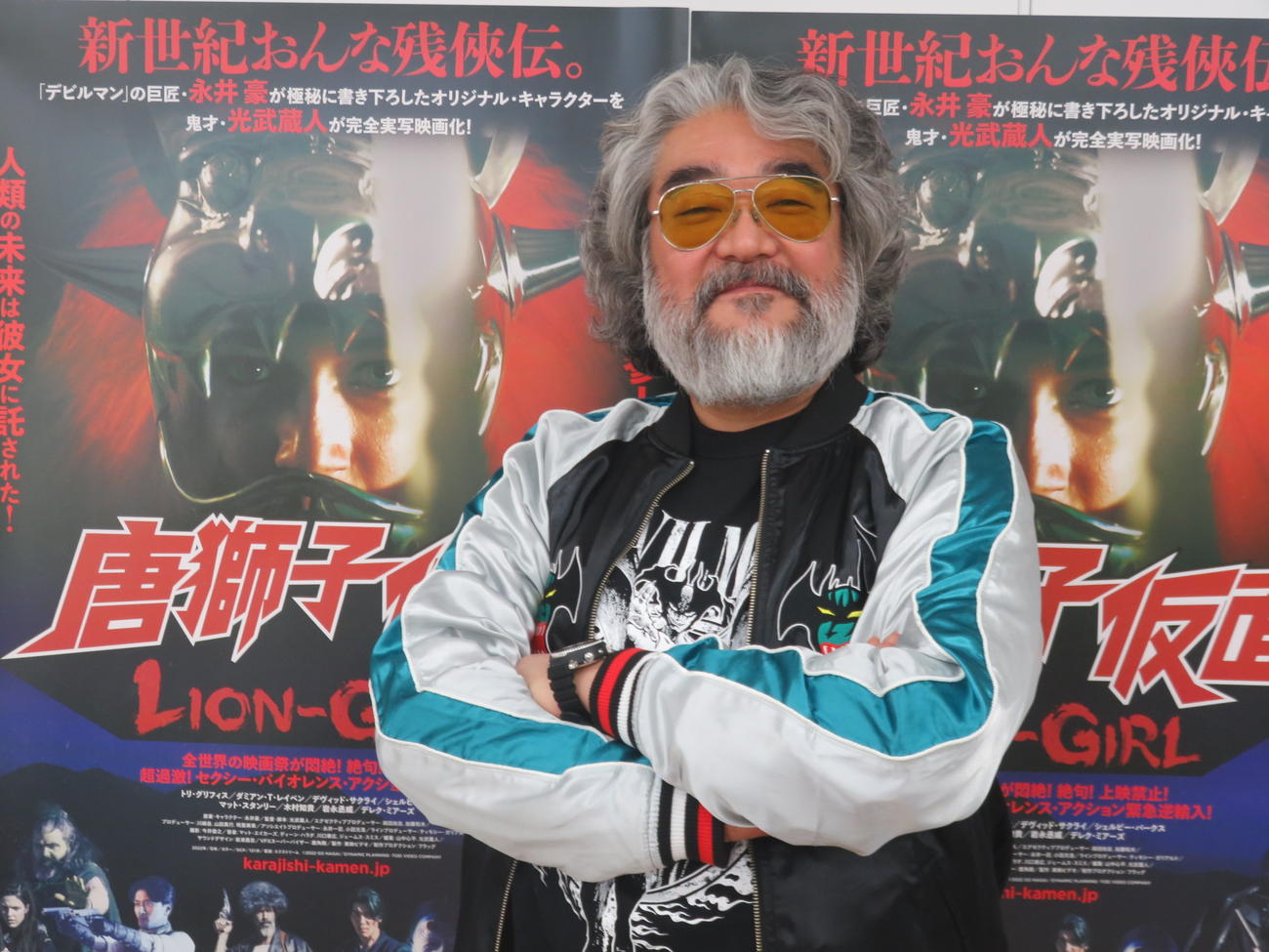 映画「唐獅子仮面／LION－GIRL」の光武蔵人監督