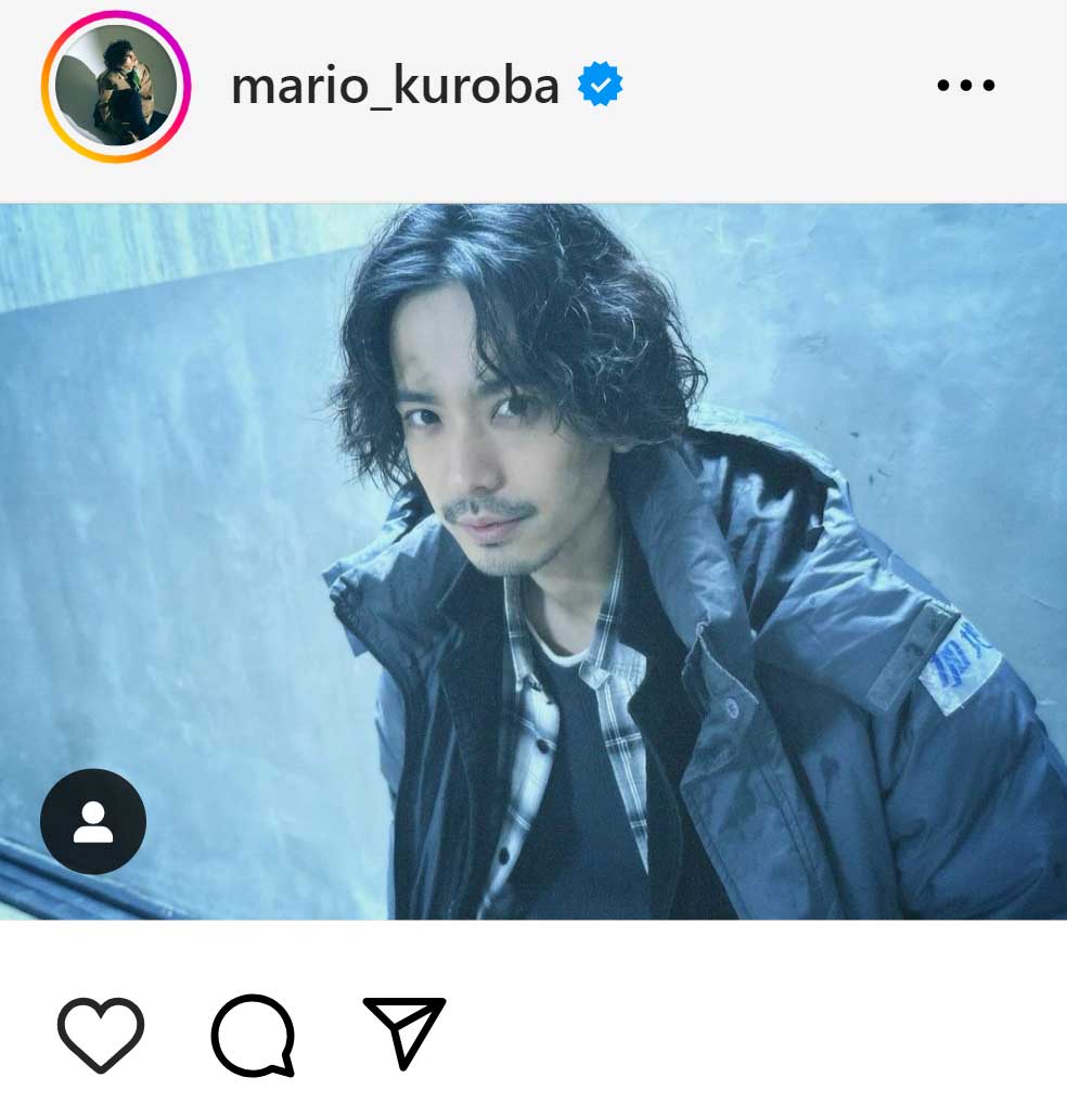 黒羽麻璃央のインスタグラムから