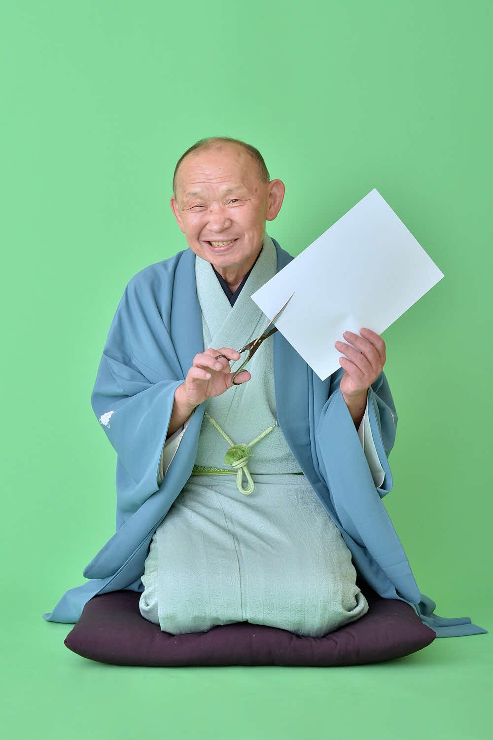 亡くなった林家正楽さん（落語協会公式サイトから）